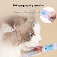 Fabricant Vente en gros Portable Pet Cat-Bar Strip Feeder Snack Feeder Plastique Cat Strip Squeeze Spoon Dispenser pour Chat Chats