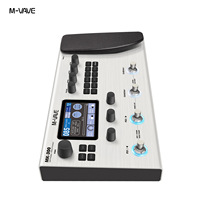 Modulateur d'ampli guitare/basse M-VAVE MK-300 avec processeur d'effets, boîte à rythmes et pédale de volume