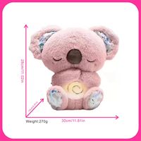 Poupée réconfortante Otter respirante transfrontalière pour bébé, cadeau d'anniversaire pour enfants, poupée Kabibala éléphant en polyester, à partir de 14 ans