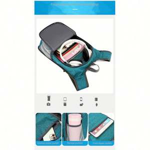 Mochila Plegable Impermeable, Mini Mochila Plegable Impermeable de Viaje, Mochila Plegable Ligera de Poliéster - Product Image 3