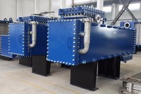 Échangeur de chaleur à plaques semi-soudées au laser pour l'échange de chaleur liquide