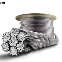 Fil de fer galvanisé flexible 7x19, conforme à la norme ASTM