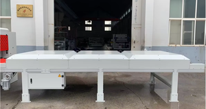 Ligne de production de machines automatiques de collage et de laminage à chaud PUR pour le PVC, le papier, le MDF, le contreplaqué, les armoires murales - Product Image 2