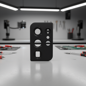 Lente de cámara con marco para Samsung Galaxy S21 Ultra 5G G998B Negro - Product Image 3