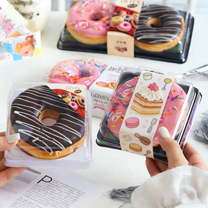 Boîte à gâteaux et desserts avec couvercles, vente en gros, pas cher, transparente, en plastique PS clair - Product Image 3