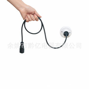 E27 อะแดปเตอร์ยึดหลอดไฟ ตัวแปลงซ็อกเก็ต 10A 250V ใช้ในร่ม ปลั๊กต่อขยายแบบสกรูพลาสติก - Product Image 4