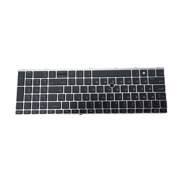 Original New for HP ProBook 650 G4 L09595-001 L09593-001 US Backlit Keyboard Silver Frame