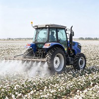 Tractor Agrícola de Servicio Pesado de 130 HP, Precio de Fábrica para Agricultura a Gran Escala