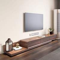 Moderner Luxus-TV-Schrank für Wohn- und Esszimmer Stilvolles Natürliches Indoor-Aufbewahrungsmöbel mit Vielseitigem Design für Schlafzimmer
