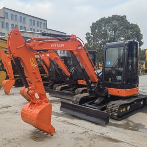 Modèle 2023, Bonnes Performances, À Vendre : Excavatrice Hitachi ZX50u 5 Tonnes CE EPA d'Occasion, Moteur, Boîte de Vitesses, Pompe, Roulement, Faible Nombre d'Heures de Fonctionnement - Product Image 5