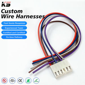 ชุดสายไฟพร้อมขั้วต่อแบบกำหนดเอง JST PH ระยะห่าง 3.96 มม. 6 พิน สาย 20awg - Product Image 1