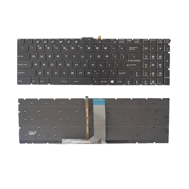 Laptop US Keyboard for MSI GT72 2QE GT72 6QD MS-1781 MS-16J1 MS-16J2 US Laptop Replacement Keyboard with Backlit