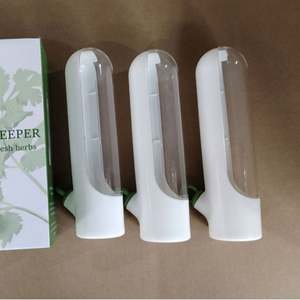 Conteneur de conservation de la saveur des herbes Garde-herbe de fraîcheur Conservateur d'herbes transparent pour réfrigérateur - Product Image 6