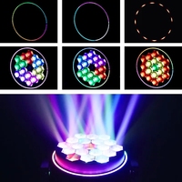 K15 Big Bee Eye 19x40W RGBW 4in1 Zoom LED Wash Moving Head Beam Light avec bande LED de lumière auxiliaire