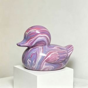 New Fluid Decorative Plastic Duck Decompression Ornaments Sand Playing Tool Creative Children's Water Play <b>Bath</b> Toys - Product Image 3