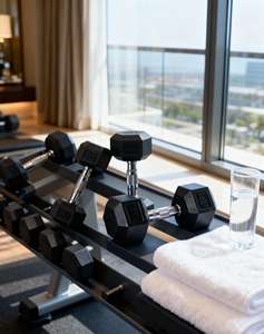 Ensemble d'haltères hexagonales en caoutchouc noir, vente en gros, pas cher, durables, portables, usage commercial, personnalisables en LBS/<span class=keywords><strong>KGS</strong></span>, 10kg-50kg - Product Image 5