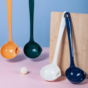 Nordic Style Soup Strainer Oil Separator Ladle For Kitchen Hot Pot Use <b>Tree</b> Material Hand Wash Only - Product Image 1