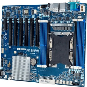 เมนบอร์ดเซิร์ฟเวอร์ MU71 SU0 ซ็อกเก็ตเดี่ยว รุ่นที่ 2 รองรับ Intel Xeon Scalable รองรับหน่วยความจำ 6-Channel RDIMM/LRDIMM DDR4 8 x DIMM - Product Image 1