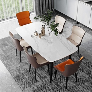 Tavolo da Pranzo GEDO 2026 di Alta Qualità in Marmo, Rettangolare, Moderno e Semplice per la Casa - Product Image 5