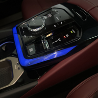Éclairage d'ambiance intérieur pour BMW Série 5 G68/G60 2024-2025, kit de lumières LED 64 couleurs, éclairage ambiant cristallin.
