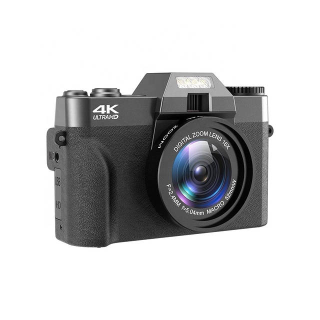 2026 Ultra Abs Cmos Mini Camera With Led Flashlight 4k Hd Video Recording High-definition Student Gift Digital Camera
