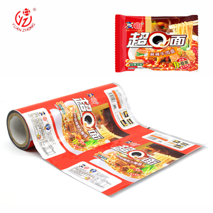 Rotolo di stampa di plastica del <span class=keywords><strong>Film</strong></span> d'imballaggio laminato dell'imballaggio dello spuntino di stampa su ordinazione del fornitore della cina per le tagliatelle istantanee/<span class=keywords><strong>Ramen</strong></span> - Product Image 5
