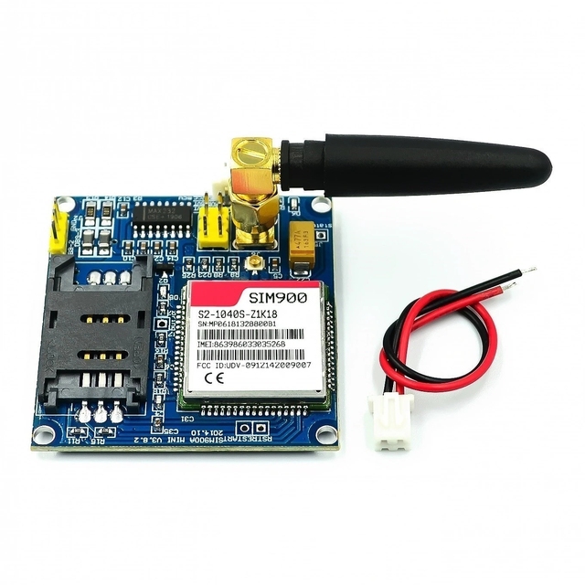 Sim900a Sim900 Mini V4.0 Wireless Data Transmission Module Gsm Gprs Board Kit W/antenna C83