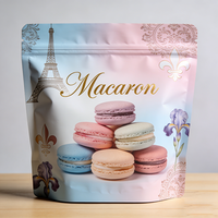 Sachet alimentaire en aluminium avec logo personnalisé coloré, debout, anti-odeurs, pour le lait, les chips de pommes de terre, les collations - Certifié USA/UE