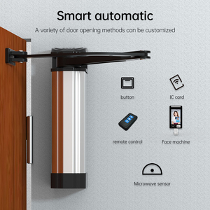 Abridor de Puerta Automático Moderno con Instalación Lateral Eléctrica, <span class=keywords><strong>Precio</strong></span> de Fábrica, para Sistemas de Control de Acceso en Hoteles - Product Image 2