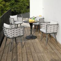 Nouveau design de style baroque en laiton et en bois massif Ensembles de salle à manger italiens classiques en bois massif Ensemble de canapés