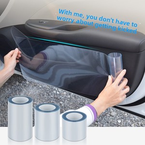 Película Protetora Universal para Portas de Carro, Adesivo Transparente Anti-Risco e Anti-Sujeira para Pintura Elétrica Rhino Skin, Porta-Malas Dianteiro e Teto - Product Image 2