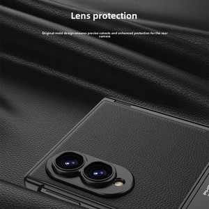 Étui de téléphone pliable avec protection magnétique de la charnière, support anti-chute tout compris adapté pour l'étui de téléphone Samsung ZFold8 - Product Image 4