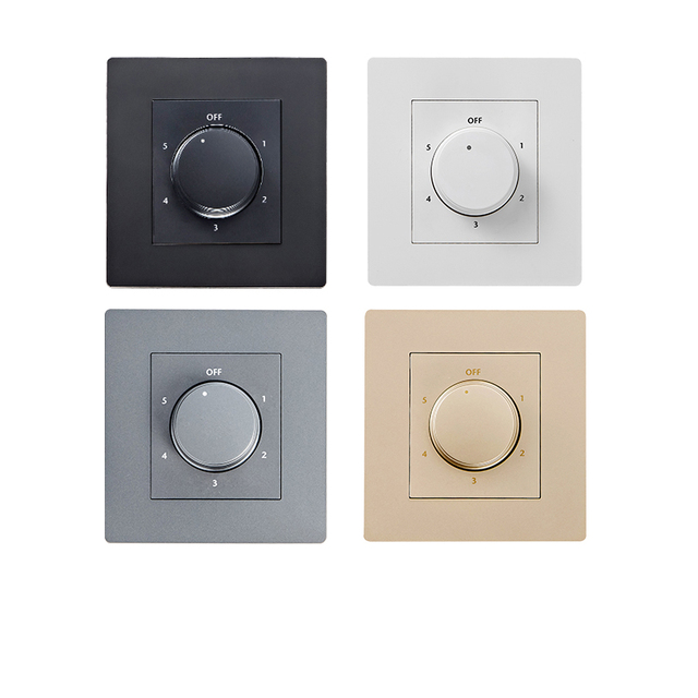 2023 PC One Gang 5 Step Fan Switch