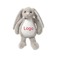 Peluche Lapin de Pâques en Gros, Lapin Doux à Longues Oreilles, Lapin Personnalisé par Sublimation, Peluches Lapin à Longues Oreilles, Jouet en Peluche Personnalisé