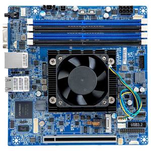 Cho Gigabyte MB12-CE0 máy chủ Bo mạch chủ <span class=keywords><strong>Intel</strong></span> <span class=keywords><strong>Xeon</strong></span> D-1700 Bộ vi xử lý gia đình 2x1 Gb/giây Lan 1 x slimsas với 4 x SATA 6 Gb/giây DDR4 - Product Image 2