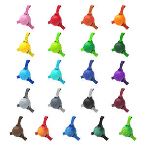 KINYU di alta qualità in gomma naturale cane giocattolo indistruttibile in Nylon intrecciato cinturino interattivo cane palla brevetto lusso classico Pet fornitura - Product Image 2