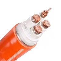Cable eléctrico blindado 5x10mm Aluminio 4 núcleos para líneas eléctricas subterráneas y proyectos solares
