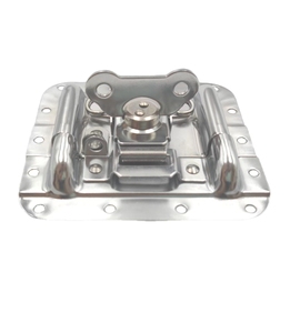 Customized Size Flight Case Part Metal <strong>Padlock</strong> Recessed Butterfly <strong>Latch</strong> - Product Image 5