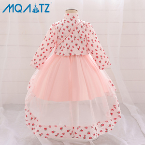 MQATZ <strong>Baby</strong> Girls Party Birthday 2 Years Girls Dresses Kids <strong>Clothes</strong> Wholesale Comfortable Kids Wear With Bag - Product Image 5