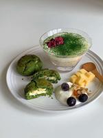 Forêt enchantée: poudre de matcha audacieuse et savoureuse