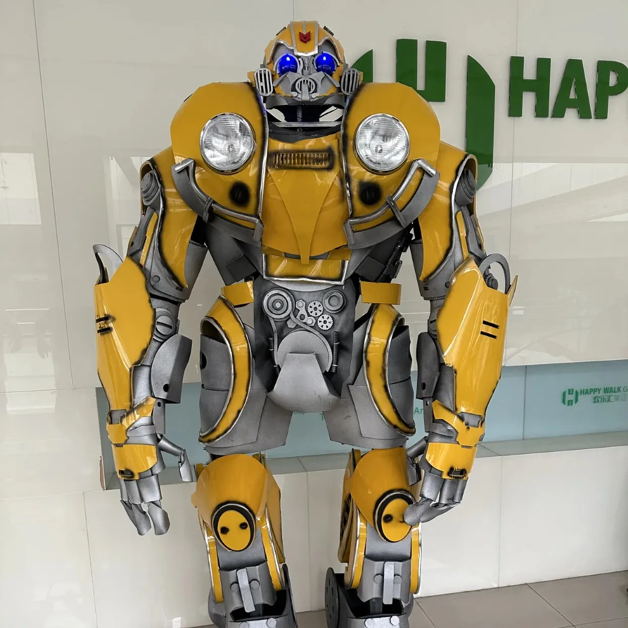 cosplay custom mascot costumes robot led costumes robot suit