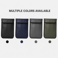 Pochette Faraday personnalisée avec logo pour tablette, anti-pistage, blocage des signaux, protection RFID, GPS, WiFi, Bluetooth, 4G, 5G, LTE