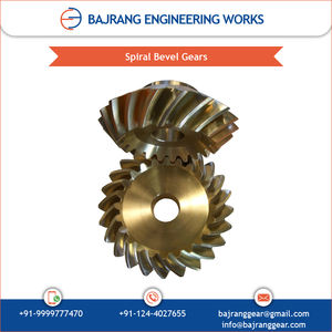 Meilleur engrenage biseauté en spirale métallique de qualité du meilleur fabricant indien- - Product Image 2