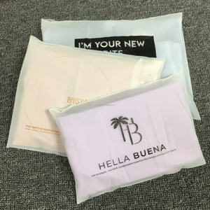 Sacs en <span class=keywords><strong>film</strong></span> de dégradation complète PLA + PBAT personnalisés sacs postaux <span class=keywords><strong>polly</strong></span> personnalisés pour vêtements - Product Image 5