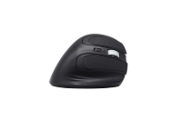 Mouse nirkabel OEM, cetakan pribadi OEM ergonomis dapat diisi ulang vertikal 2.4Ghz + BT lampu latar RGB untuk PC Laptop rumah kantor