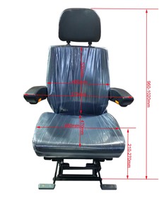 Suministro de fábrica Precio más barato Altura ajustable Construcción Asiento <span class=keywords><strong>Hormigonera</strong></span> Asientos personalizados - Product Image 2