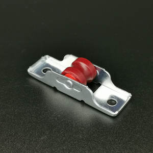 محامل كروية معززة من النايلون ، بكرة باب منزلقة سكنية من الفولاذ المقاوم للصدأ ، بضوضاء منخفضة ، بكرات - Product Image 4