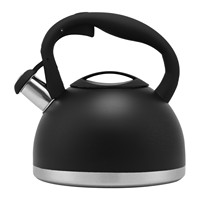 Bouilloire sifflante en acier inoxydable 3,0 L, design moderne et écologique, avec fond à induction de qualité alimentaire, nouveau modèle