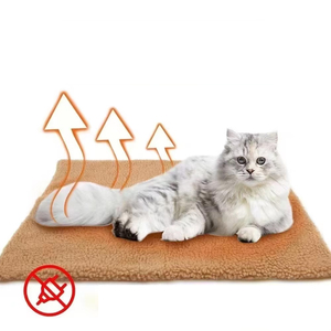Tapis de luxe moderne pour chien en hiver <span class=keywords><strong>coussin</strong></span> thermique en peluche confortable et imperméable matériau polaire motif solide <span class=keywords><strong>coussin</strong></span> chaud pour chien - Product Image 1