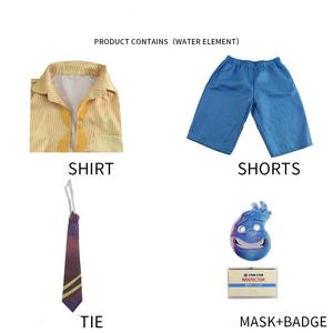 Costume de braise élémentaire de Style chaud robe Wade Costume chemise <span class=keywords><strong>short</strong></span> ensemble pour adulte Halloween film Costume - Product Image 4